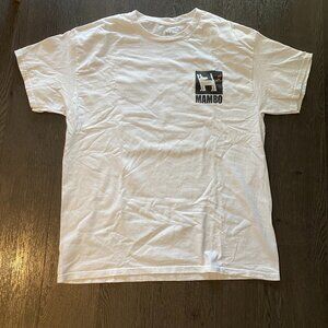 MAMBO FARTING DOG GRAPHIC TSHIRT SIZE LARGE PREOWNED